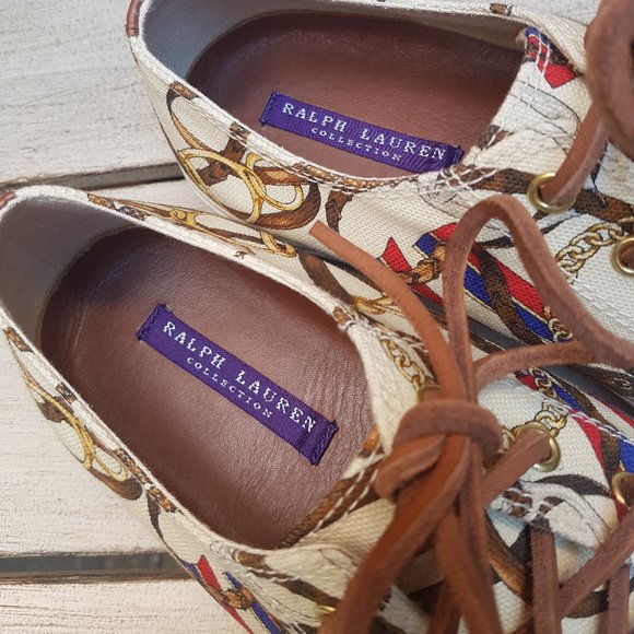 RALPH LAUREN PURPLE LABEL DECK SHOES 8.5 - Picture 2 of 6